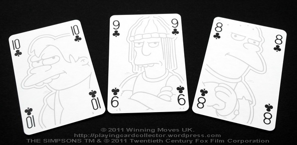 Waddingtons_The_Simpsons_Playing_Cards_Clubs_8_9_10