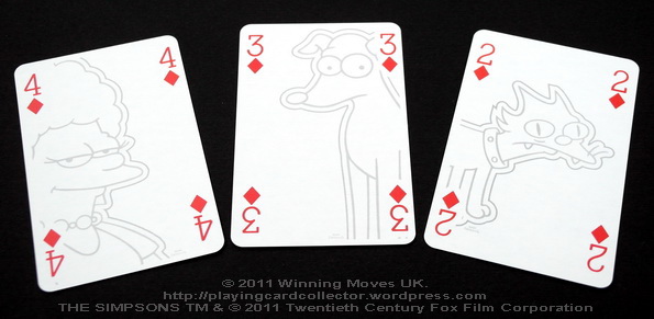 Waddingtons_The_Simpsons_Playing_Cards_Diamonds_2_3_4