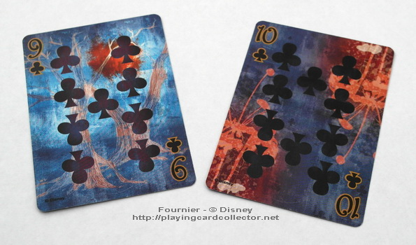 Fournier-Alice-in-Wonderland-Playing-Cards-Clubs-9-10