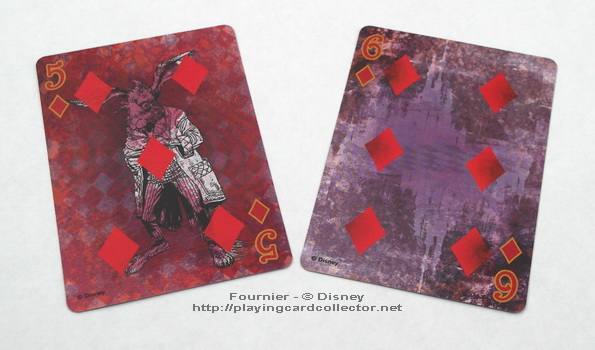 Fournier-Alice-in-Wonderland-Playing-Cards-Diamonds-5-6