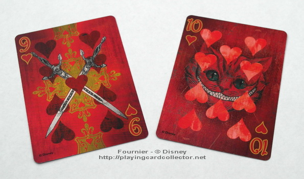 Fournier-Alice-in-Wonderland-Playing-Cards-Hearts-9-10