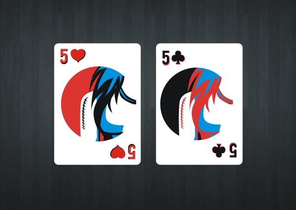 Red-Hot-Chili-Peppers-Playing-Cards-by-Gurleen-Kaur-Five