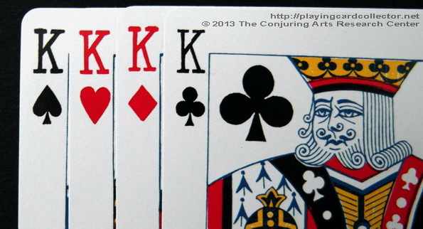 Erdnase-216-Bee-Squeezers-Playing-Cards-King-of-Clubs-Indices