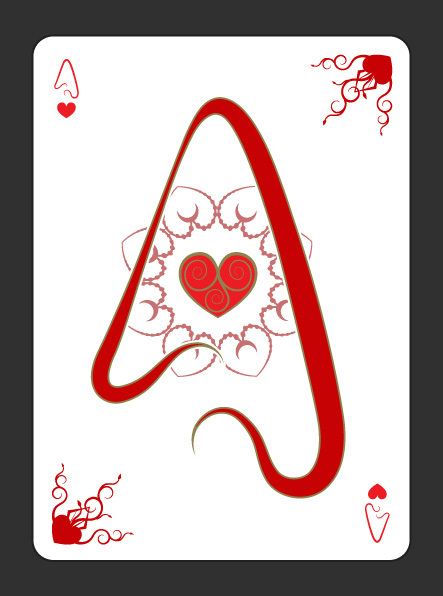 Gothic-Aces-by-Scott-Burdett-Ace-of-Hearts