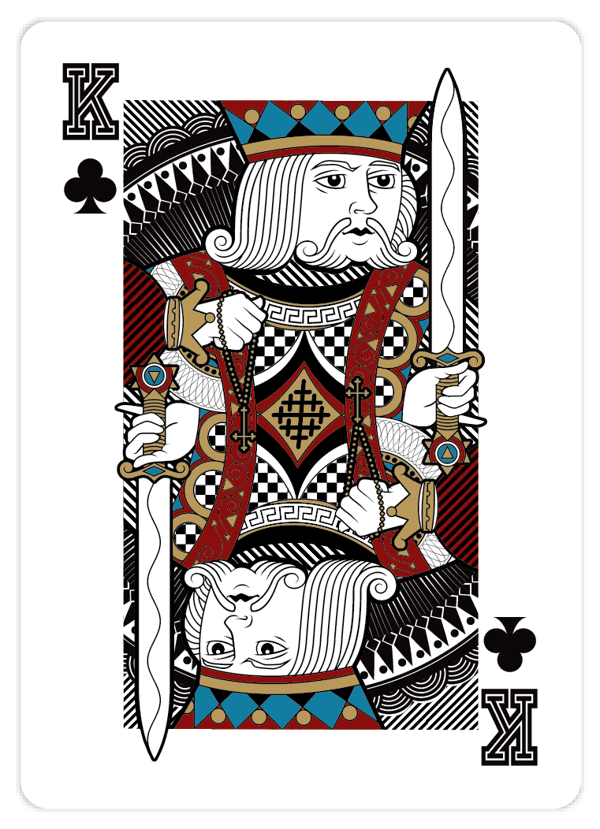Playing_Cards_by_John_Powell_King_of_Clubs