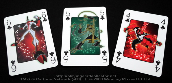 Waddingtons-Ben-10-Playing-Cards-Clubs-6-5-4