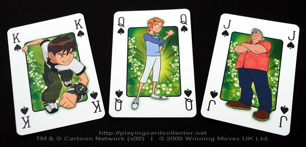 Waddingtons-Ben-10-Playing-Cards-Spades-Court-Cards