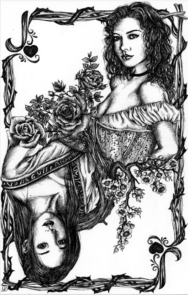 West_vs_East_Playing_Cards_by_Alexia_Yang_Jack_of_Hearts