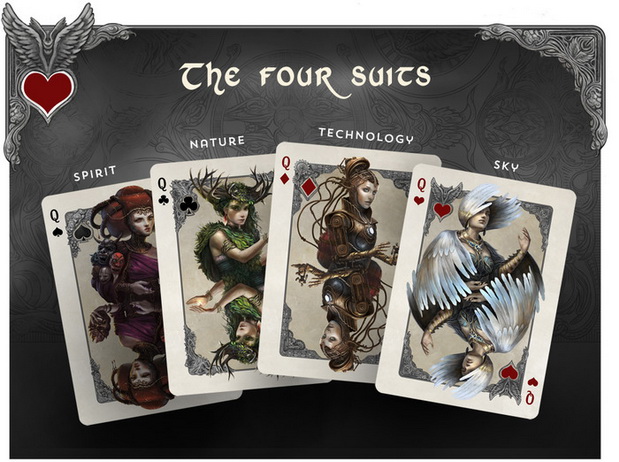 Bicycle Kingdoms of a New World Playing Cards by Nathanael Mortensen on Kickstarter Bicycle-Kingdoms-of-a-New-World-Playing-Cards-Court-Cards