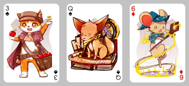 ANIMALIA Tails Imperium Playing Cards by Misun and Jin on Kickstarter ANIMALIA-Playing-Cards-by-Misun-and-Jin
