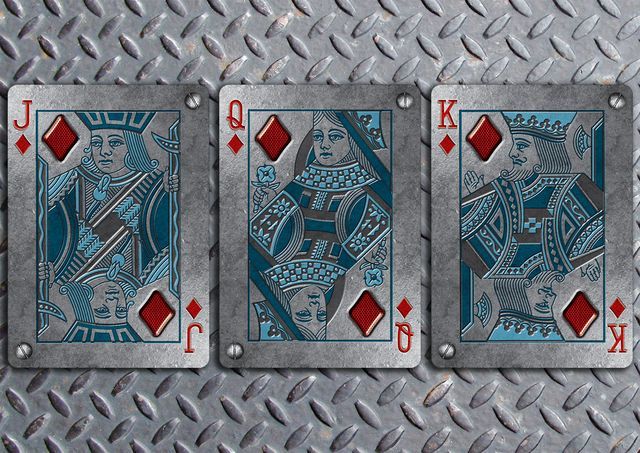 Bicycle-Metal-Deck-by-Max-Diamonds