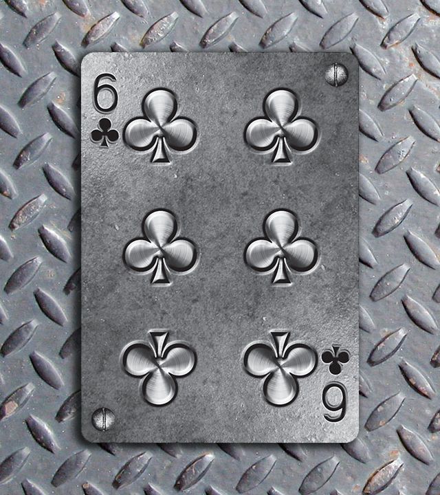 Bicycle-Metal-Deck-Six-of-Clubs