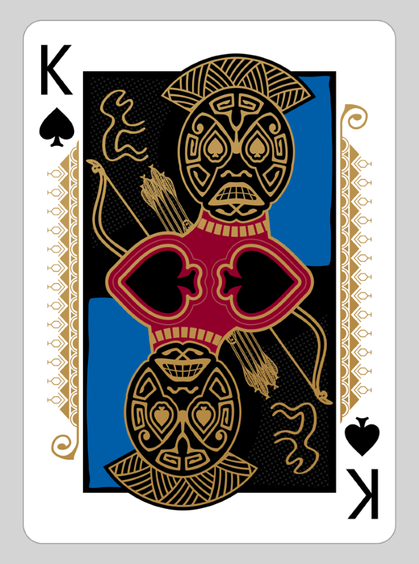 Bicycle-RongoRongo-Deck-King-of-Spades