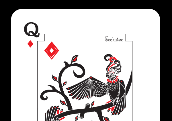 Aboriginal-Playing-Cards-by-Kerstin-Loop-Queen