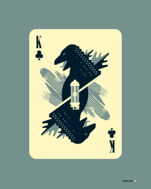 Godzilla-Queen-of-Spades-by-Tom-Whalen