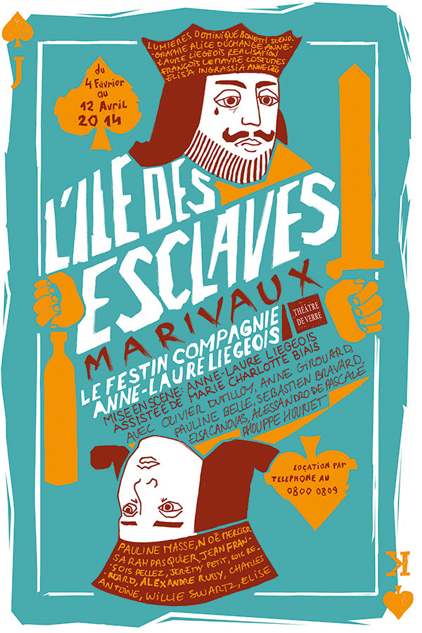 Theatre-Poster-by-Tanguy-Ginter-de-Parseval