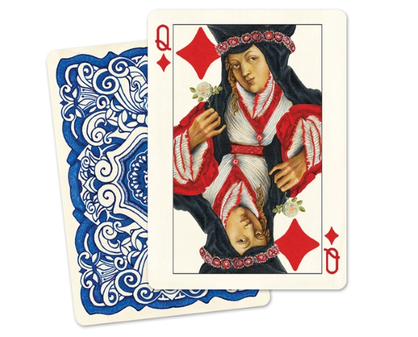 Uusi-Classic-Playing-Cards-Queen-of-Diamonds
