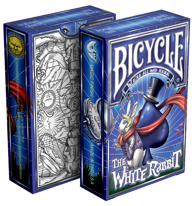 Kickstarter: Bicycle The White Rabbit Playing Cards by Albino