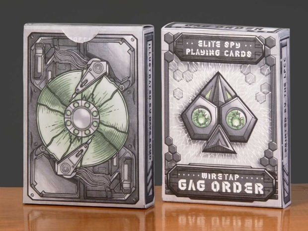 Gag Order Playing Cards by Dave Boyd - Tuck Case Gag-Order-Playing-Cards-by-Dave-Boyd-Box