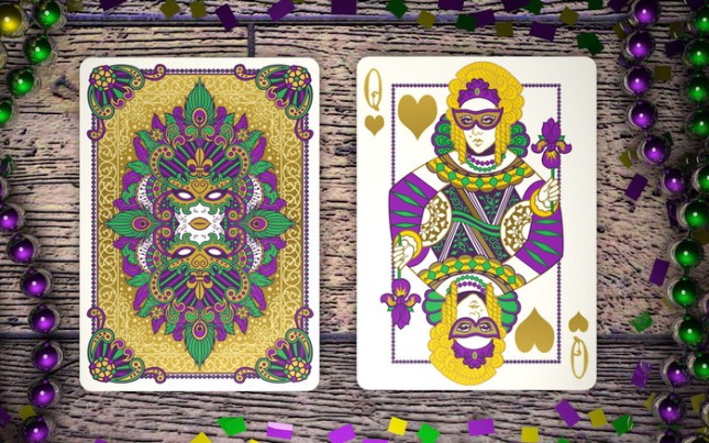 Mardi-Gras-Playing-Cards-by-Dave-Edgerly-Queen-of-Hearts