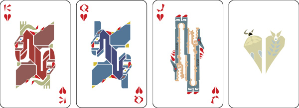 Monster-Hunter-Playing-Cards-by-Scott-Howard-Hearts