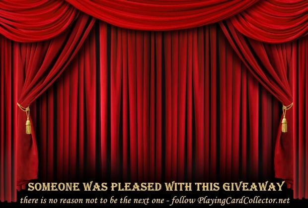 PlayingCardCollector.net: Playing Card Giveaway is Over PlayingCardCollector.net-Playing-Card-Giveaway