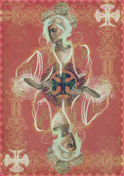 Queen-of-Clubs-by-Galvanise-The-Dog