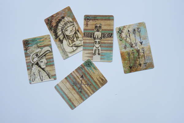 Indian-Playing-Cards-by-Katarzyna-Fus