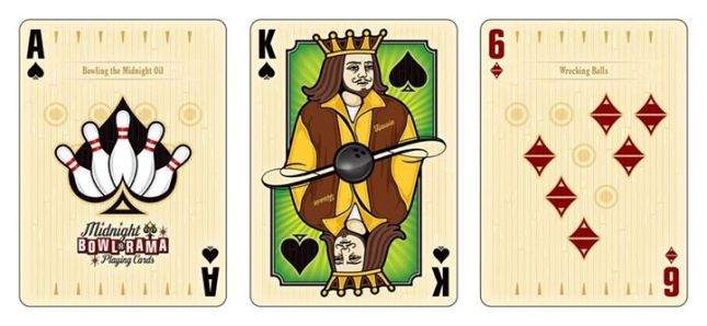 Midnight BOWL-A-RAMA Playing Cards by Midnight Cards: The Ace of Spades Midnight-BOWL-A-RAMA-Playing-Cards-Ace-of-Spades