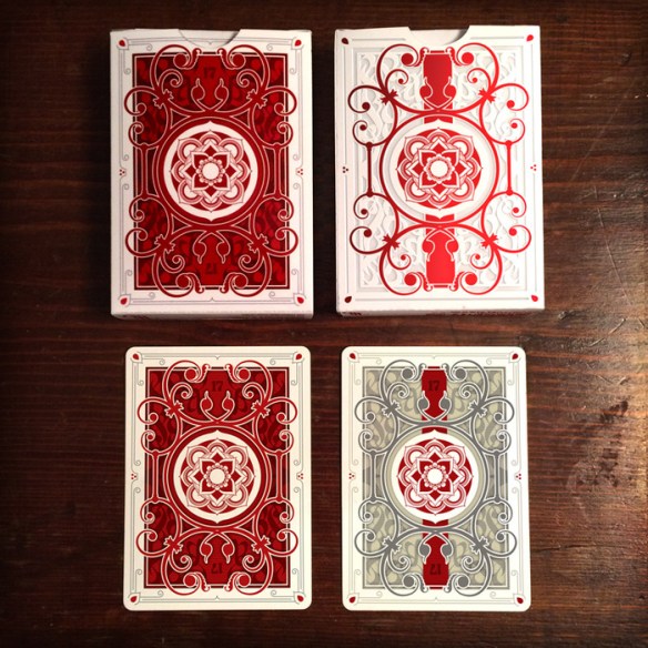 Requiem Winter White Deck Stockholm17 Lorenzo Gaggioti Playing Cards