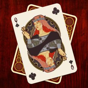 Nouveau-Playing-Cards-by-BFPC-Queen-of-Clubs