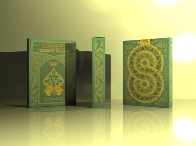 Nouveau-Turquoise-Playing-Cards-by-BFPC-Box