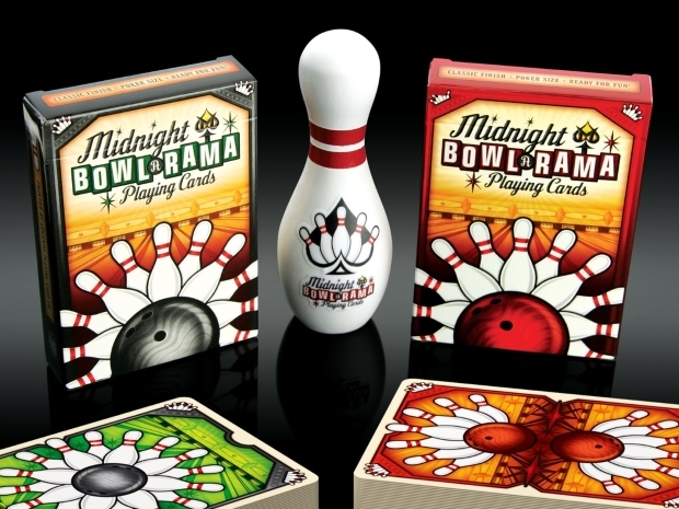 Midnight-BOWL-A-RAMA-Playing-Cards-by-Randy-Butterfield