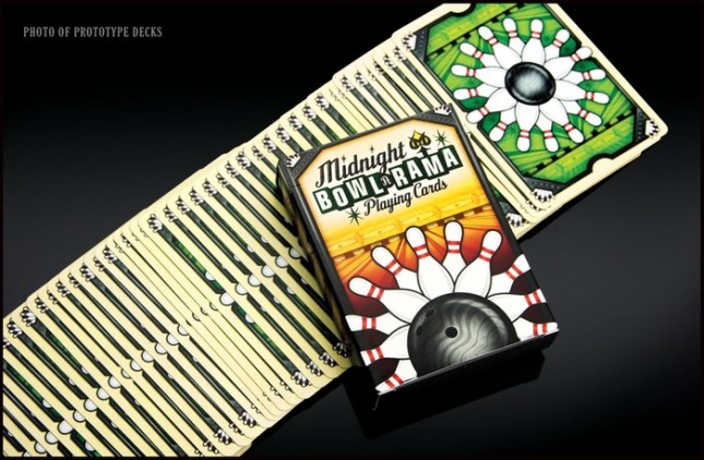 Midnight-BOWL-A-RAMA-Playing-Cards-by-Randy-Butterfield-Black-Edition