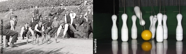Nine-pin-Bowling