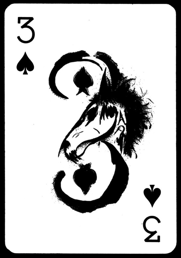 Playing-Cards-by-Victor-Three-of-Spades