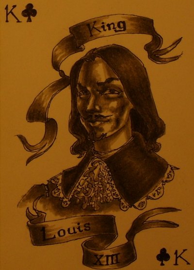 Three-Musketeers-Playing-Cards-by-Hannah-Friederichs-King-Louis-XIII