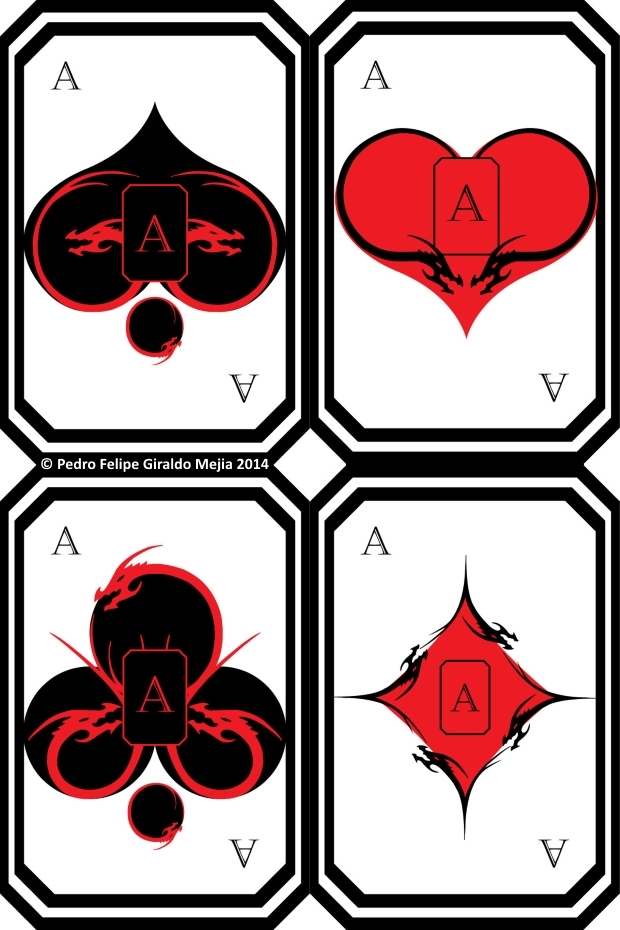 Dragon-Playing-Cards-by-Pedro-Felipe-Giraldo-Mejia-Aces