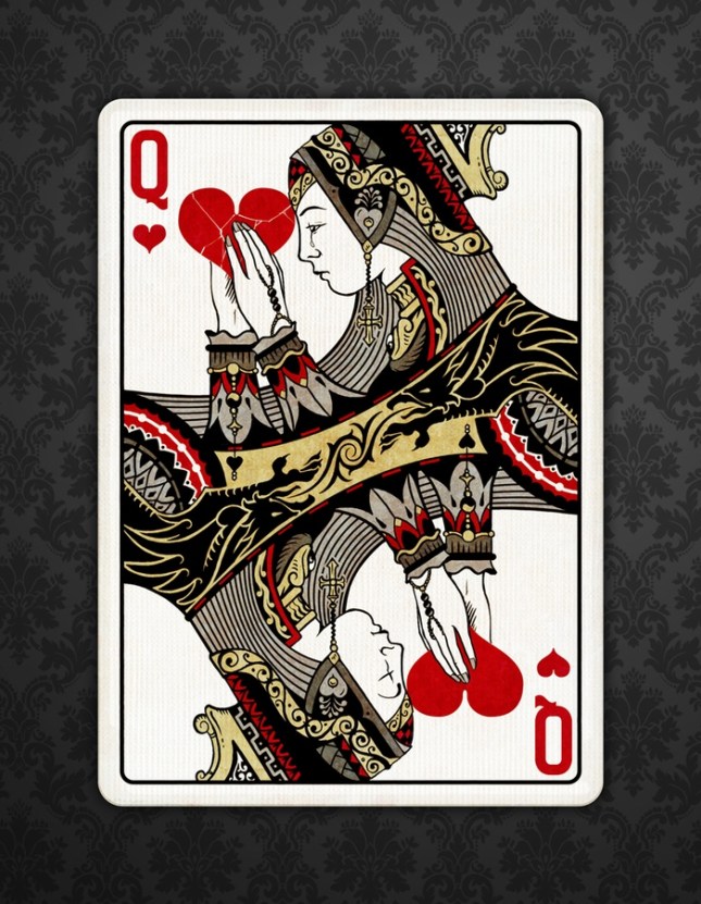 Gemini Playing Cards by Stockholm17: The Queen of Hearts Gemini-Playing-Cards-by-Stockholm17-Queen-of-Hearts-ud