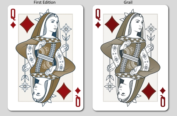 Origins Playing Cards by Rick Davidson: Queens of Diamonds Origins-Playing-Cards-by-Rick-Davidson-Queens-k