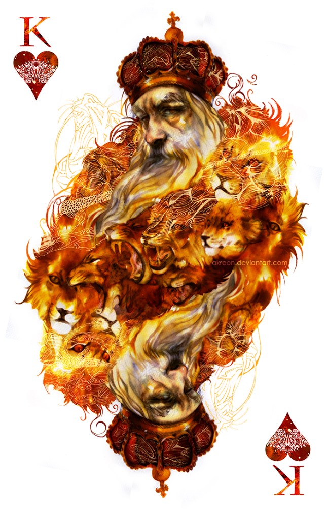 Playing-Cards-by-Anna-Podedworna-King-of-Hearts