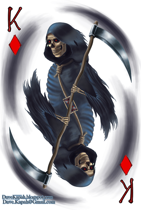 Playing-Cards-by-David-Kapah-King-of-Diamonds