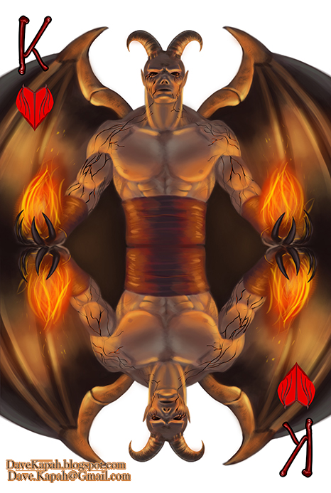 Playing-Cards-by-David-Kapah-King-of-Hearts