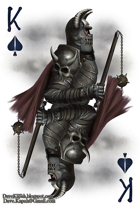 Playing-Cards-by-David-Kapah-King-of-Spades