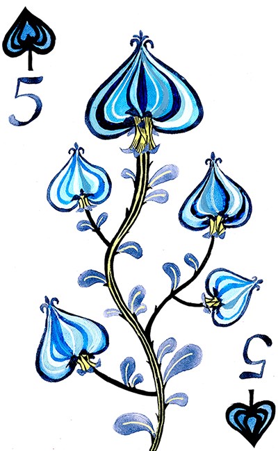 Playing-Cards-by-Monica-Lee-Five-of-Spades